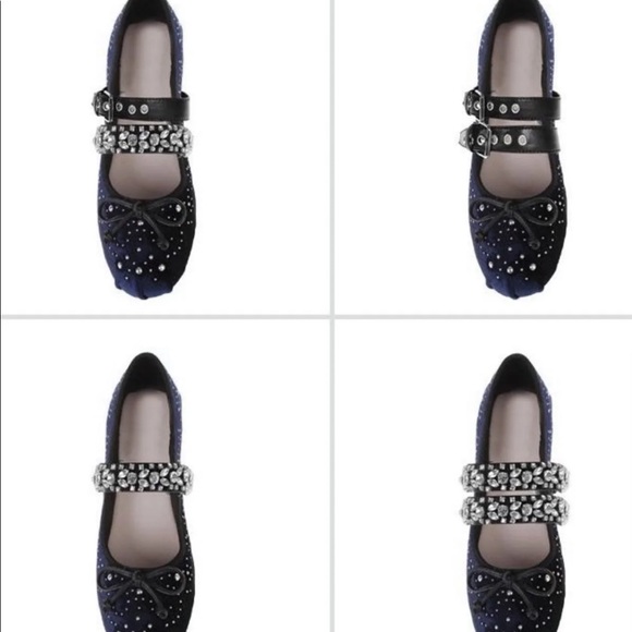 EUC!Jessica Buurman Exclusive Ballet Shoes Sz EU37 - Picture 7 of 12